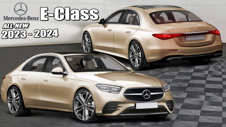 Next Generation 2024 Mercedes-Benz E-Class: New Images