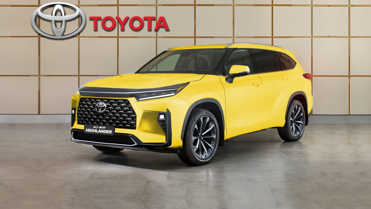 2024 Toyota Highlander is waiting with new design style Design